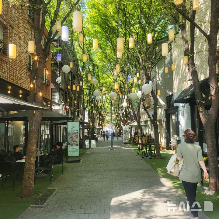 [용인=뉴시스]보정동카페거리 전경(사진=용인시 제공)2025.04.17.photo@newsis.com