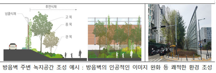 국토부, 저소음 도로포장 활용해 방음벽 높이 최대 15m 권고