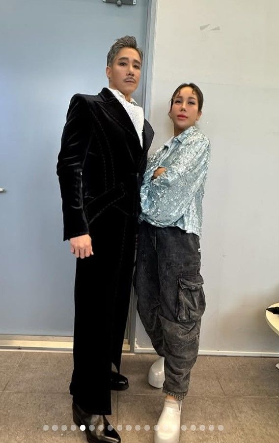 [서울=뉴시스] 김재현(왼쪽), 김송. (사진=김송 인스타그램 캡처) 2025.04.17. photo@newsis.com&nbsp; *재판매 및 DB 금지