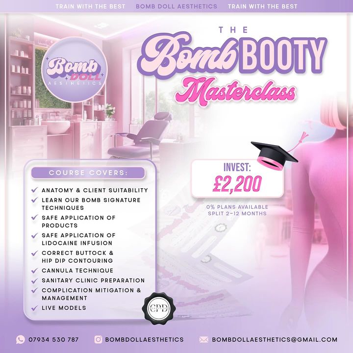 [서울=뉴시스] 영국 광고표준청으로부터 경고를 받은 6개의 업체 중 한 곳의 BBL 수술 광고다 (사진=페이스북 캡쳐) 2025.04.17. photo@newsis.com *재판매 및 DB 금지