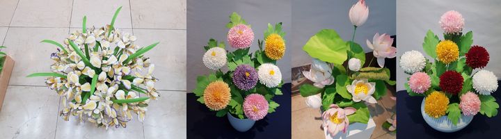 [동해=뉴시스] 강원특별자치도 무형유산으로 지정된 동해 삼화사 지화장엄.(사진=동해시 제공) photo@newsis.com *재판매 및 DB 금지