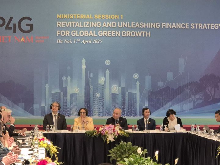 [서울=뉴시스]정기용 기후변화대사는14일부터 나흘간 베트남 하노이에서 개최된 '2025 제4차 P4G 정상회의' 사전회의와 각료급 세션에 참석했다. (사진=외교부 제공) 2025.04.18. *재판매 및 DB 금지