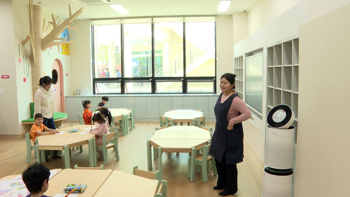 충북 증평 다함께돌봄센터 2호점 돌봄 서비스 모습. (사진=증평군 제공) *재판매 및 DB 금지