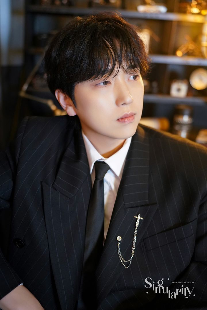 [서울=뉴시스] 그룹 '비원에이포(B1A4)' 산들. (사진=알비더블유, WM엔터테인먼트 제공) 2025.04.19. photo@newsis.com *재판매 및 DB 금지