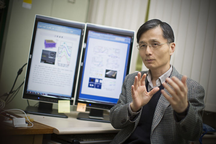 경희대 최석호 교수 연구팀이 2차원 바일 준금속에서도 원형 감광 기전 효과가 발생함을 규명했다. (사진=경희대 제공) *재판매 및 DB 금지