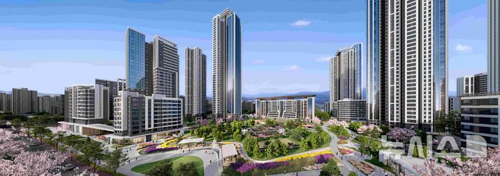 [서울=뉴시스] 장위8 공공재개발 단지 투시도. 