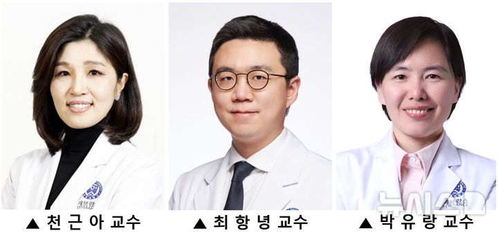 [서울=뉴시스]세브란스병원 소아정신과 천근아, 최항녕 교수, 연세대학교 의과대학 의생명시스템정보학교실 박유랑 교수 연구팀은 망막 안저 사진을 보고 ADHD를 선별하는 AI의 정확도가 96.9%에 달했다고 21일 밝혔다. (사진= 세브란스병원 제공) 2025.04.21. photo@newsis.com. 