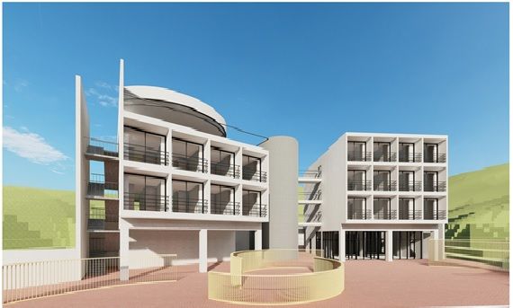 [안동=뉴시스] 청도군이 추진하고 있는 농업근로자 기숙사 조감도. (경북도 제공) 2025.04.21. photo@newsis.com *재판매 및 DB 금지