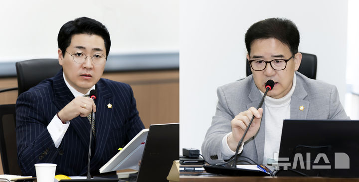 [김포=뉴시스] 김포시의회 김기남·김인수 의원. (사진=김포시의회 제공) 2025.04.21. photo@newsis.com