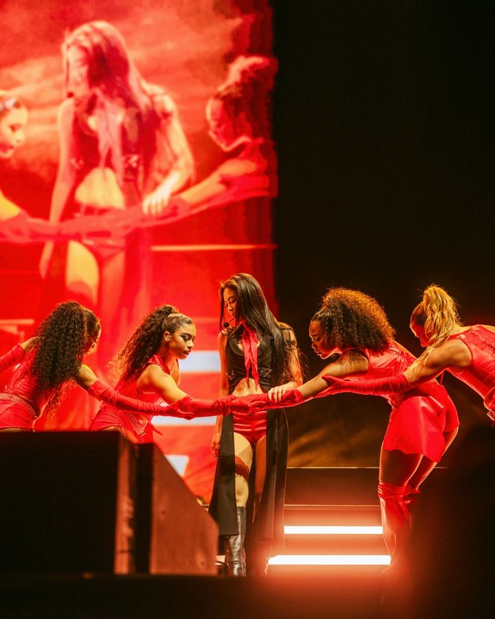 [서울=뉴시스] 제니 코첼라 2주차 무대. (사진 = OA엔터테인먼트(ODDATELIER) 제공) 2025.04.22. photo@newsis.com. *재판매 및 DB 금지