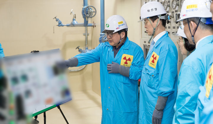 [세종=뉴시스]최원호 원자력안전위원회 위원장(사진=원안위 제공) *재판매 및 DB 금지