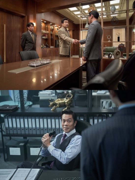 [서울=뉴시스] 영화 '소주전쟁'이 스틸을 22일 공개했다. (사진=쇼박스 제공) 2025.04.22. photo@newsis.com&nbsp; *재판매 및 DB 금지