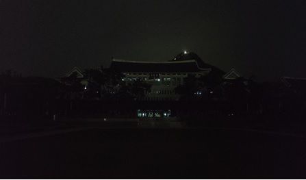 [안동=뉴시스] 지난해 경북도청 소등행사. (경북도 제공) 2025.04.22. photo@newsis.com *재판매 및 DB 금지