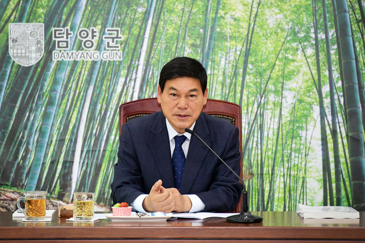 정철원 담양군수. (사진=담양군 제공) *재판매 및 DB 금지