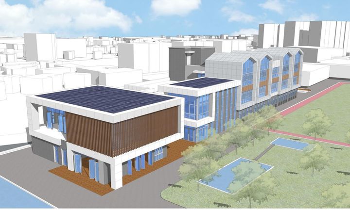 [안동=뉴시스] 자인초 그린스마트스쿨 조감도 (경북교육청 제공) 2025.04.23 photo@newsis.com *재판매 및 DB 금지