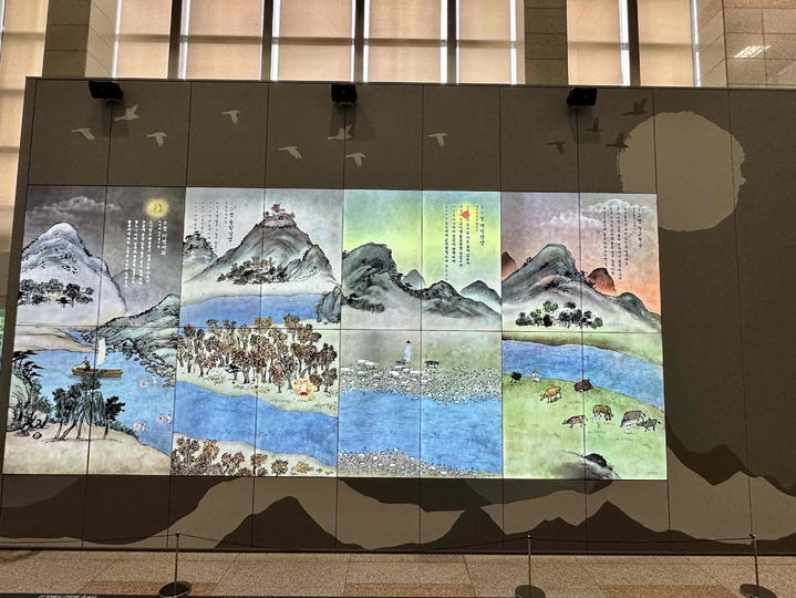 [밀양=뉴시스] 밀양시립박물관 실감콘텐츠 체험존. (사진=밀양시 제공) 2025.04.23. photo@newsis.com *재판매 및 DB 금지