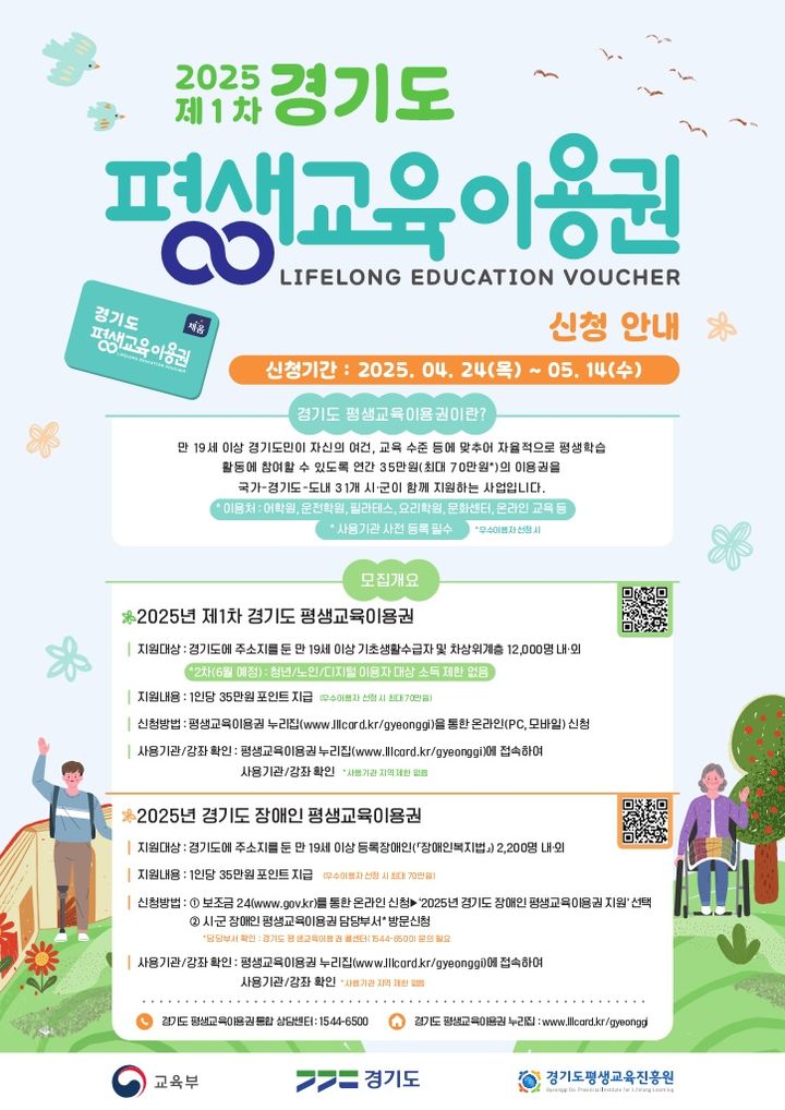 경기도, 저소득층·장애인 1만4천명 '교육비'…1인 35만원