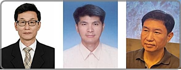 [대전=뉴시스] UST 교수 30명이 과학기술진흥 유공으로 정부포상을 수상했다. 왼쪽부터 과학기술훈장 혁신장 수상자 방욱·웅비장 수상자 이창준 교수, 과학기술포장 수상자 이혁교 교수.(사진=UST 제공) *재판매 및 DB 금지