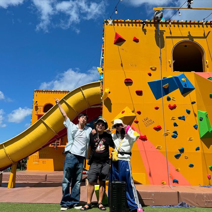 [서울=뉴시스] 왼쪽부터 진, 곽튜브, 지예은 (사진=인스타그램 캡처) 2025.04.23. photo@newsis.com *재판매 및 DB 금지