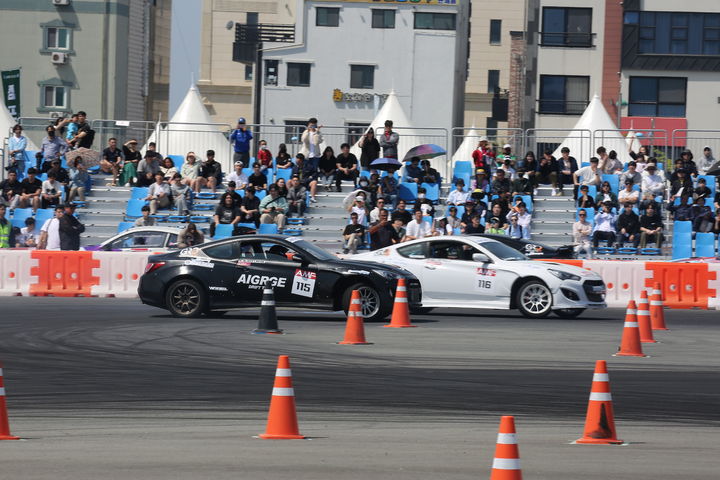 [보령=뉴시스] 지난해 제3회 보령·AMC 국제 모터페스티벌 모습. (사진=보령시청 제공) *재판매 및 DB 금지