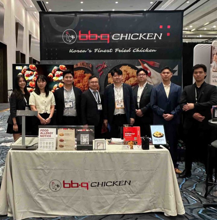 BBQ가 미국 라스베이거스에서 열린 '2025 MUFC 콘퍼런스'에 3년 연속 참가했다.(사진=제너시스BBQ 제공) *재판매 및 DB 금지