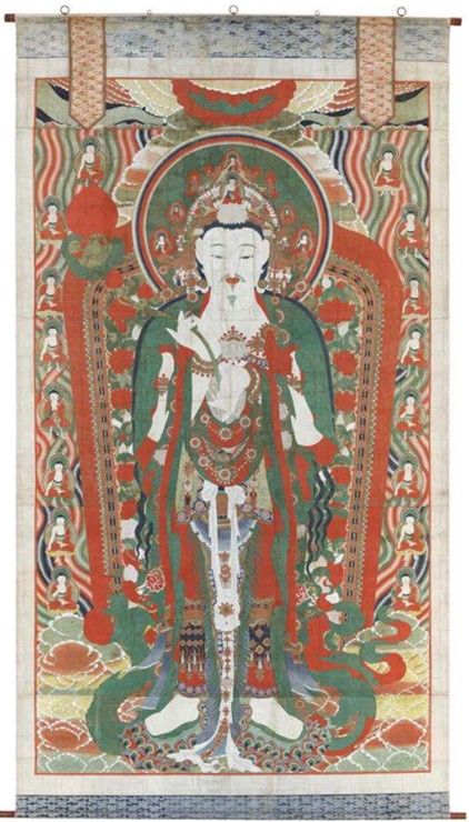 [부여=뉴시스] 부여 무량사 미륵불 괘불도. (사진= 부여군 제공) *재판매 및 DB 금지