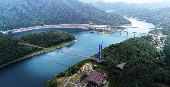 옥천 장계지구 생태탐방길 조성사업 조감도 *재판매 및 DB 금지