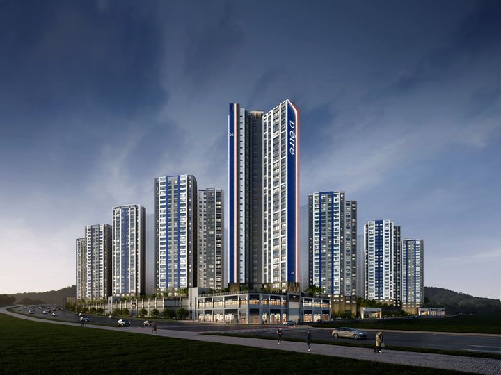 [서울=뉴시스] 대방건설 '북수원이목지구 디에트르 더 리체 Ⅱ' 투시도. (사진=대방건설 제공) 2025.04.25. photo@newsis.com *재판매 및 DB 금지