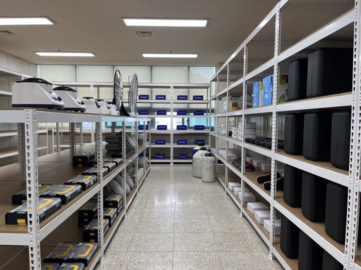 [광주=뉴시스] 광주교육청창의융합교육원 4층에 문을 연 과학교구 도서관. (사진 = 광주교육청 제공). 2025.04.25. photo@newsis.com *재판매 및 DB 금지