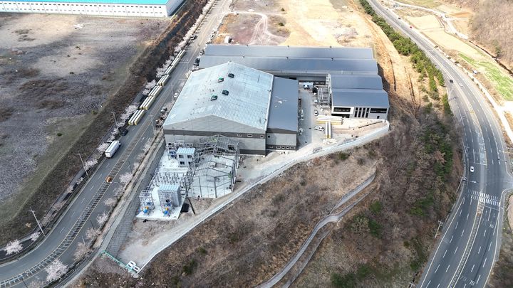 [울산=뉴시스] 울주군 두서면 활천리 이전 사업장 전경. (사진=울산TP 제공) 2025.04.25.&nbsp; photo@newsis.com *재판매 및 DB 금지