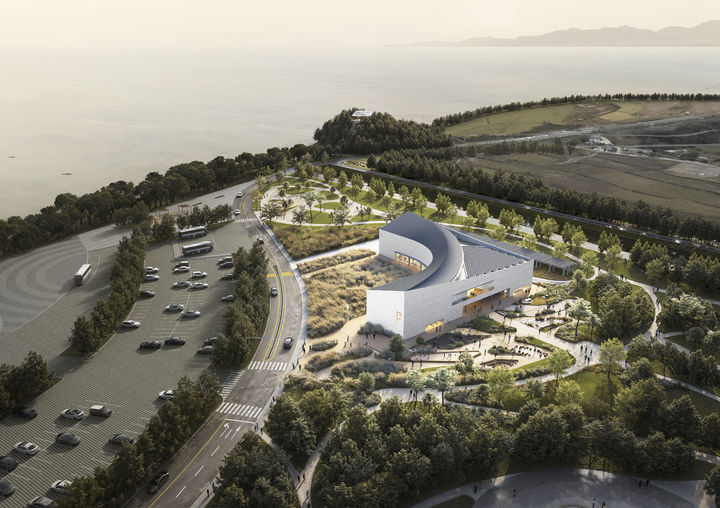 [고창=뉴시스] 고창갯벌세계유산지역센터 조감도. *재판매 및 DB 금지