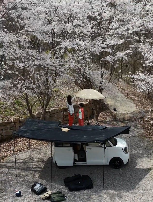 [서울=뉴시스] 배우 이시영이 아들과의 근황을 공개했다. (사진=이시영 인스타그램 캡처) 2025.04.25. photo@newsis.com *재판매 및 DB 금지