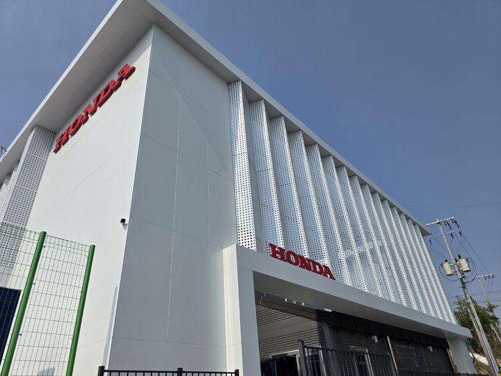 [이천=뉴시스] 박현준 기자 = 경기 이천에 위치한 혼다 에듀케이션 센터. 2025.4.24 parkhj@newsis.com *재판매 및 DB 금지