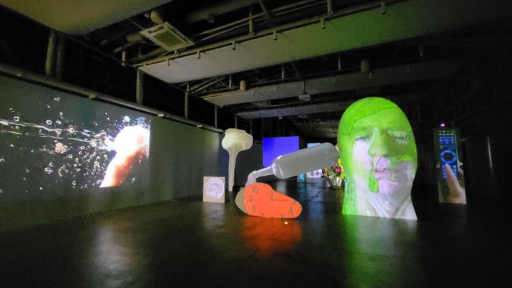 [사진=박현주 미술전문기자] '토니 아워슬러: A Projective Installation' 전시 전경. *재판매 및 DB 금지