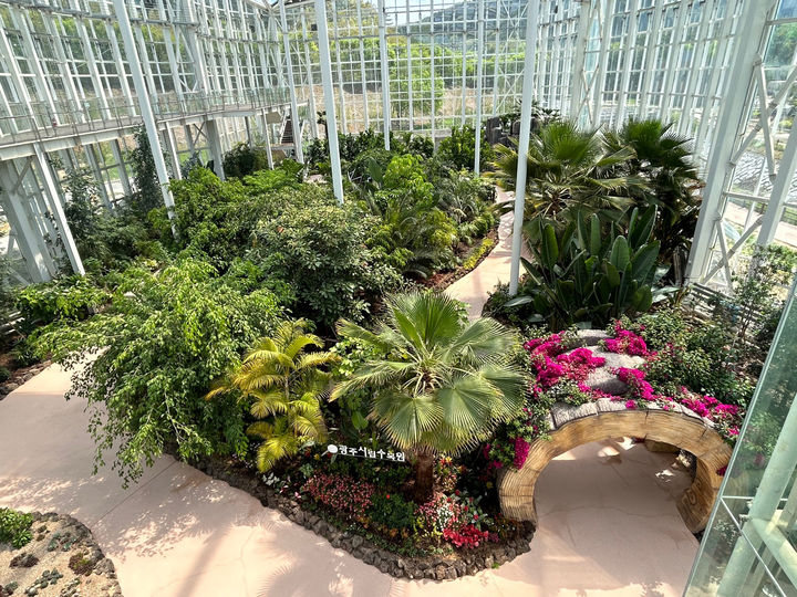 [광주=뉴시스] 광주시립수목원 전시온실. (사진=광주시청 제공). photo@newsis.com *재판매 및 DB 금지