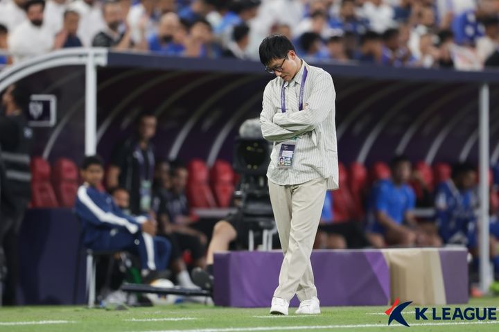 [서울=뉴시스]K리그1 광주 이정효 감독. (사진=한국프로축구연맹 제공)