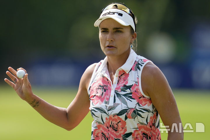 [우들랜즈=AP/뉴시스]LPGA 투어 렉시 톰프슨. 2025.04.26.