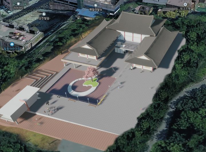 [서울=뉴시스] (가칭) 이순신기념관 조감도. 2025.04.28 (사진 제공=서울시) photo@newsis.com *재판매 및 DB 금지