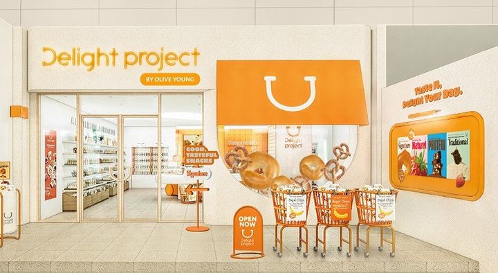 딜라이트 프로젝트 해운대점.(사진=CJ올리브영 제공) *재판매 및 DB 금지