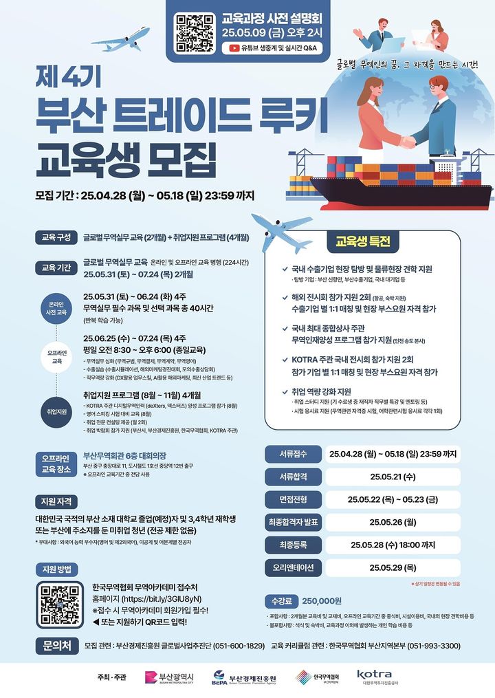 [부산=뉴시스] 제4기 부산 트레이드 루키 포스터 (그림=부산시 제공) 2025.04.29. photo@newsis.com *재판매 및 DB 금지