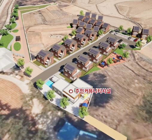 [대전=뉴시스] 서천군 청년바다마을 조성사업 조감도. *재판매 및 DB 금지