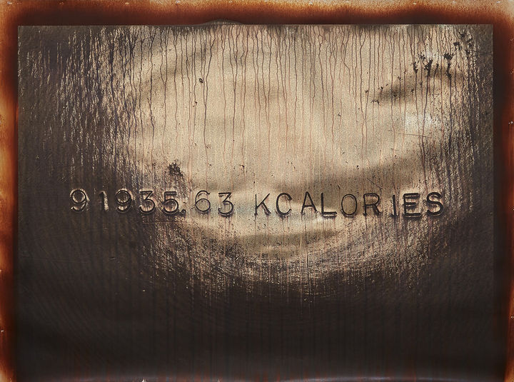 마이클 주, 〈Relinquished (91935.63 calories)〉 2017 Silvered epoxy on paper 152.5 x 203 cm Courtesy of the artist and Kukje Gallery 사진: Keith Park 이미지 제공: 국제갤러리 *재판매 및 DB 금지