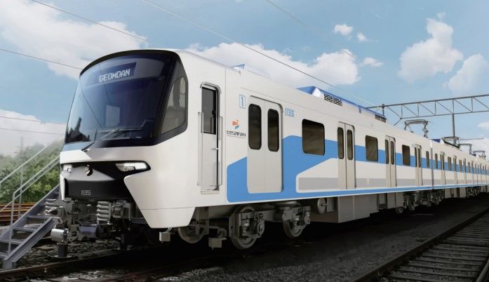 인천 1호선 검단 연장 전동차 디자인. 자료 인천광역시 *재판매 및 DB 금지