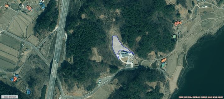 [대전=뉴시스] 서천군 물버들 생태체험 스테이기반조성사업 위치도. *재판매 및 DB 금지