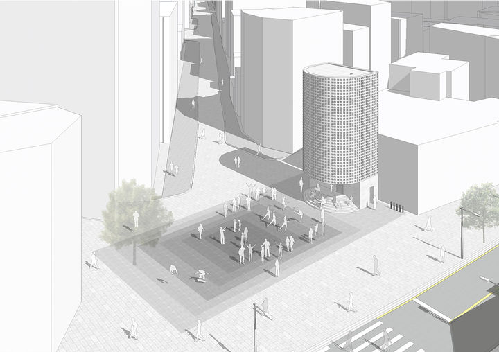 [대구=뉴시스]대구시 ‘옛 중앙파출소 부지 신축공사’ 설계용역 제안공모 당선작(사진=대구시 제공) 2025.04.29 photo@newsis.com *재판매 및 DB 금지