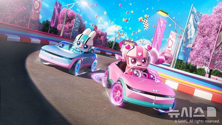 [서울=뉴시스] 티니핑X현대차.&nbsp; (사진= 현대자동차 제공)