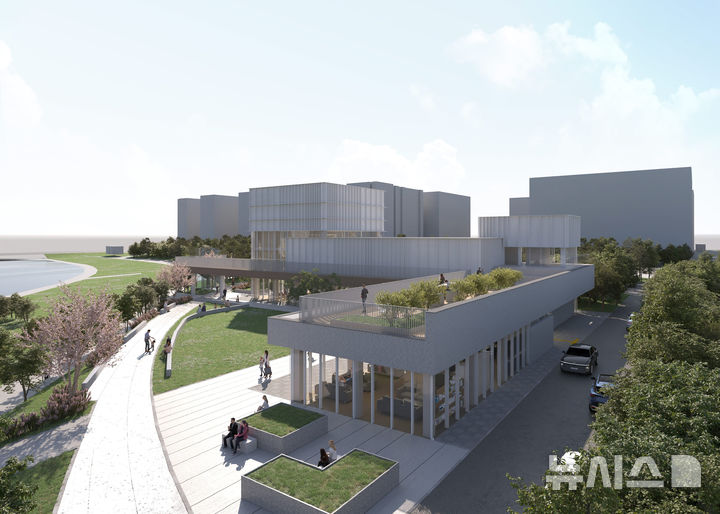 [성남=뉴시스] 성남시 '구미동 195번지 문화시설' 조감도. (사진=성남시 제공) 2025.04.30. photo@newsis.com