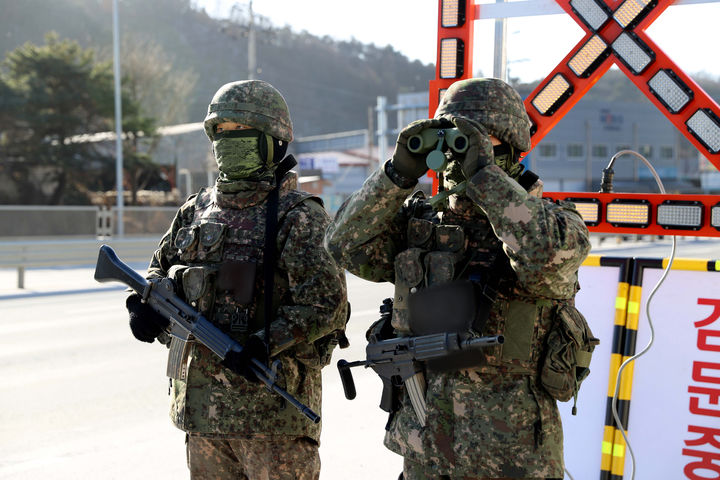[남양주=뉴시스] 지상협동훈련. (사진=육군 제75사단 제공) 2025.04.30. photo@newsis.com *재판매 및 DB 금지