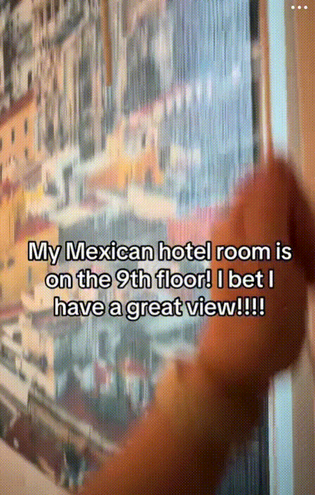 [서울=뉴시스] 승무원 안젤라 루스 스트롱은 멕시코에서 보낸 휴가 중 겪은 일을 SNS에 올렸다. (영상=틱톡 갈무리) 2025.04.30 *재판매 및 DB 금지 *재판매 및 DB 금지