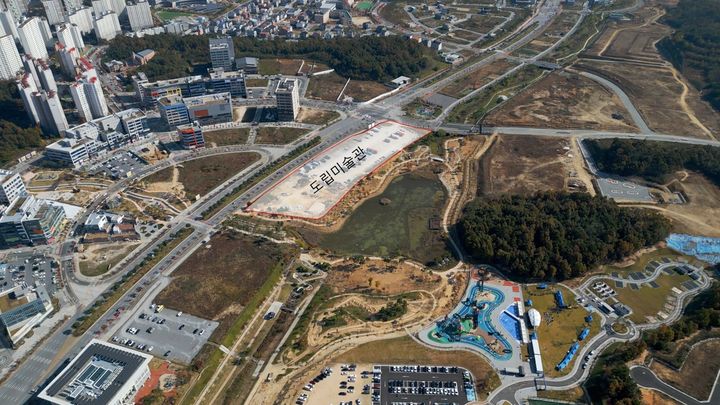 [안동=뉴시스] 경북도립미술관 건립 대상지. (사진=경북도 제공) 2025.05.01 photo@newsis.com *재판매 및 DB 금지
